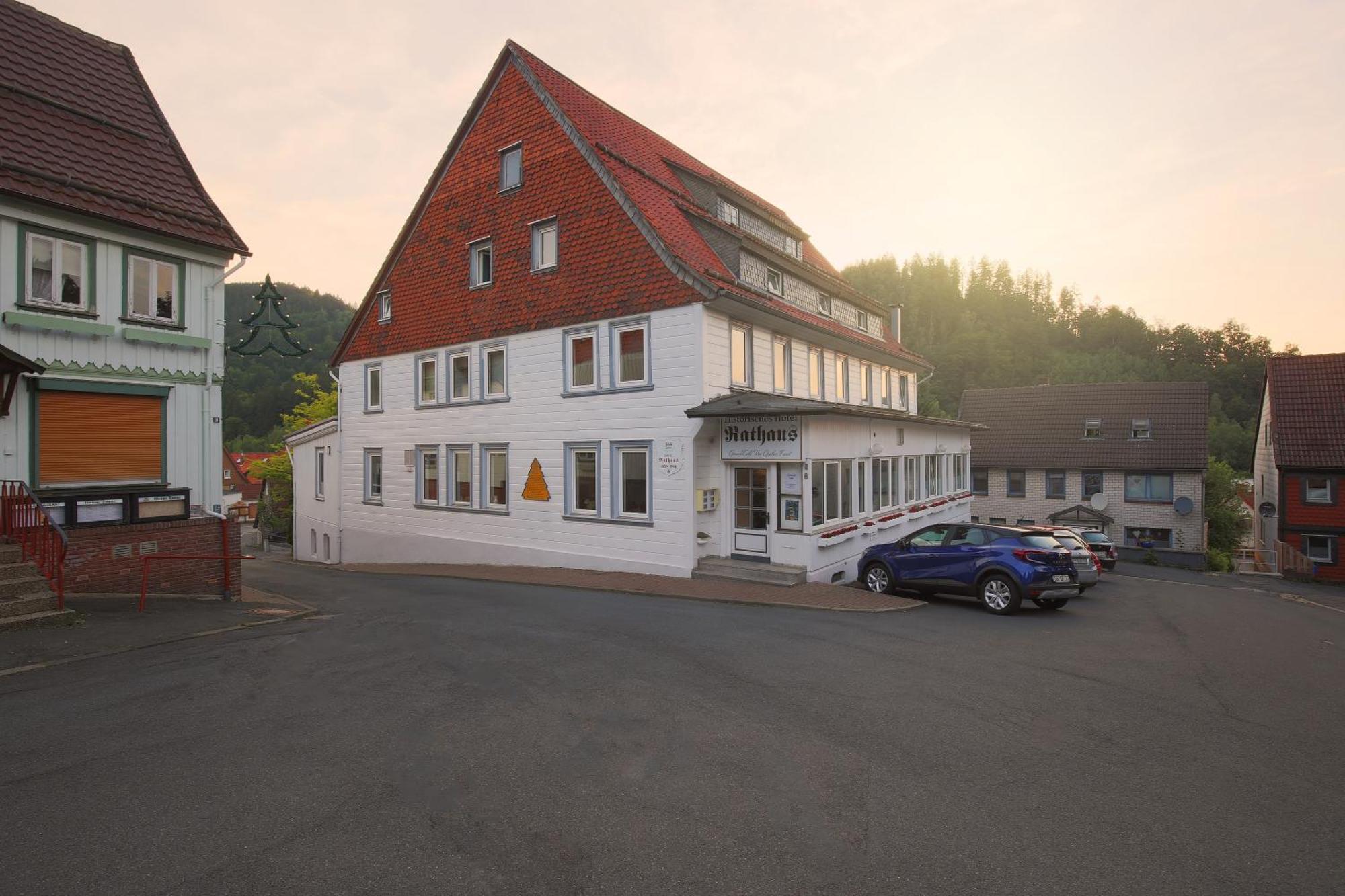 Historisches Hotel Rathaus Lautenthal Exterior foto